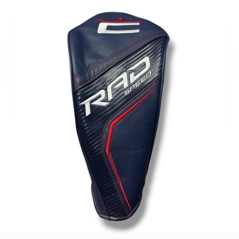 COBRA Navy & White RAD Speed Driver Headcover Golf